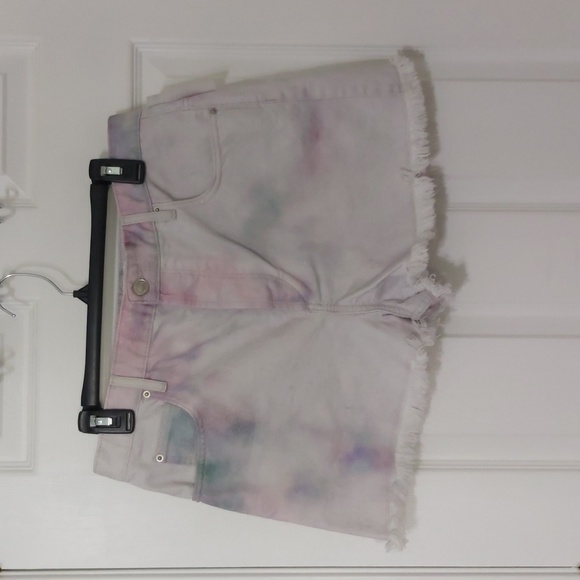 Isabel Marant Étoile Isabel Marant Étoile Tie-Dye Denim Shorts (NWOT) - Picture 7 of 14